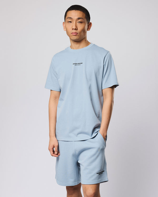 Millergrove T-Shirt Blue Tourmaline/Black