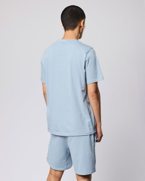 Millergrove T-Shirt Blue Tourmaline/Black