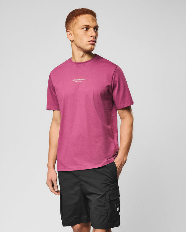 Millergrove T-Shirt Kirsch/Cement