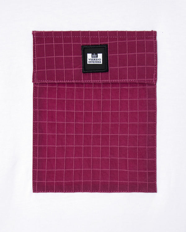 Maglietta Stiniva bianca/Kirsch