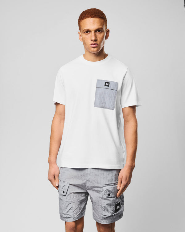 Stiniva T-Shirt White/Smokey Grey