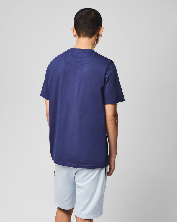 Isley T-Shirt Dark Sapphire Blue