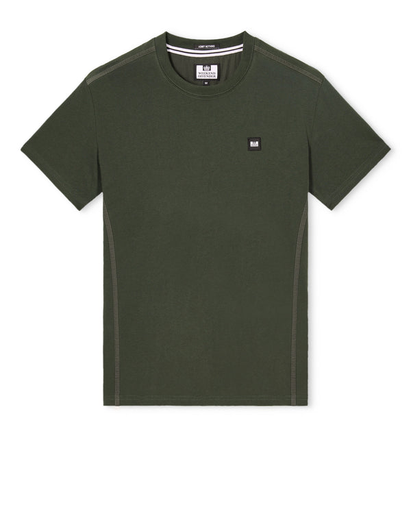 Isley T-Shirt Black Forest Green