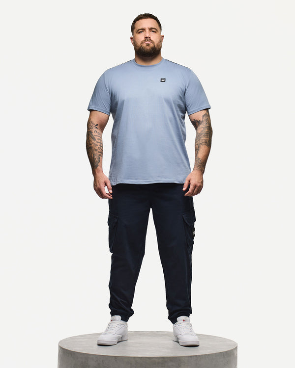 Plus Size - Manuel T-Shirt Blue Shadow