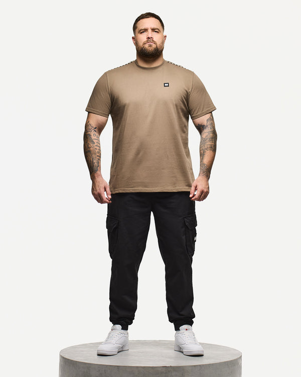 Plus Size - Manuel T-Shirt Tobacco Brown