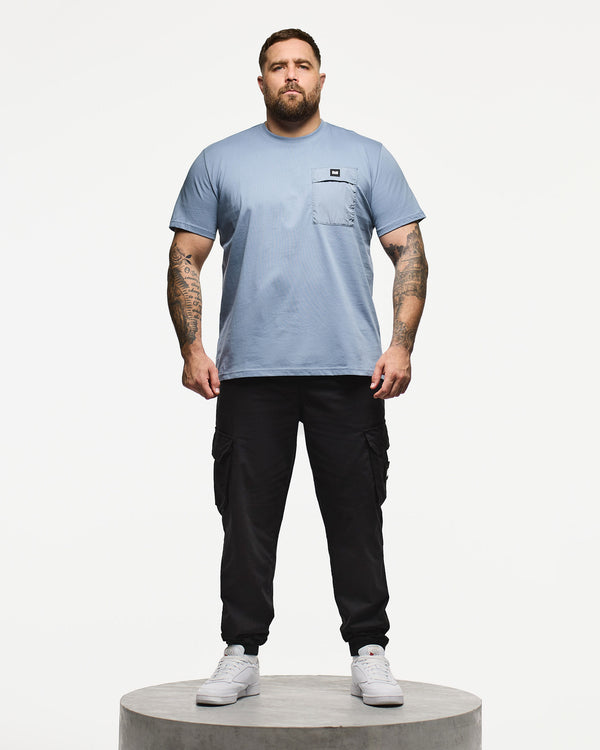 Plus Size - Stiniva T-Shirt Blue Shadow