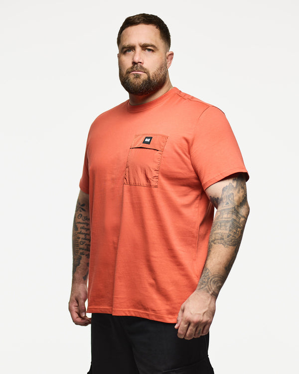Plus Size - Stiniva T-Shirt Sunset Orange