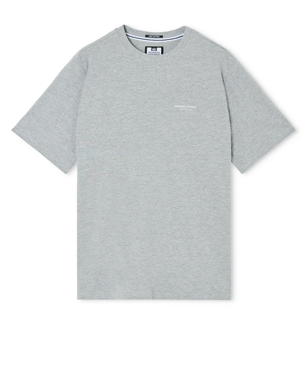 Mouras T-Shirt Graumeliert/Ghost