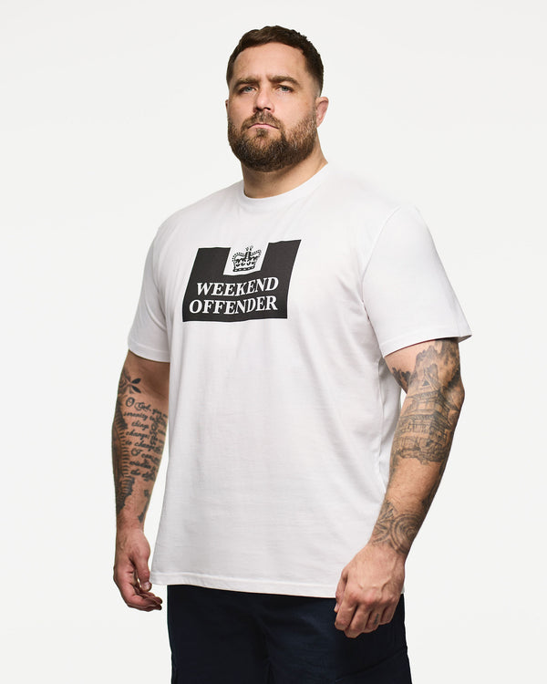 Plus Size - Prison Classic T-Shirt White