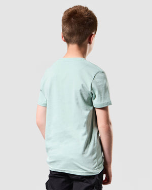 Kids Cannon Beach T-Shirt Mint Tea Green