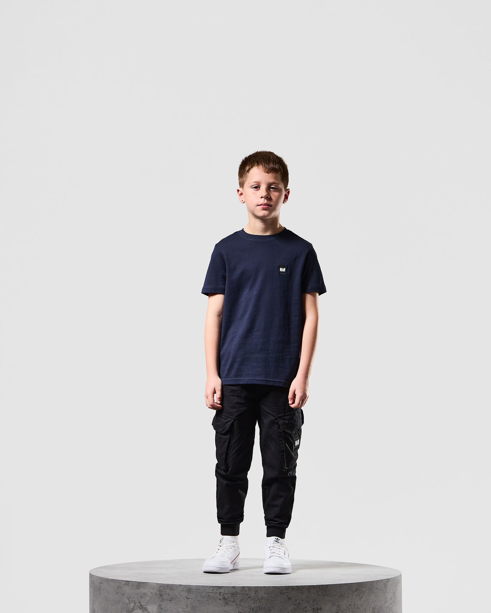 Kids Cannon Beach T-Shirt Navy