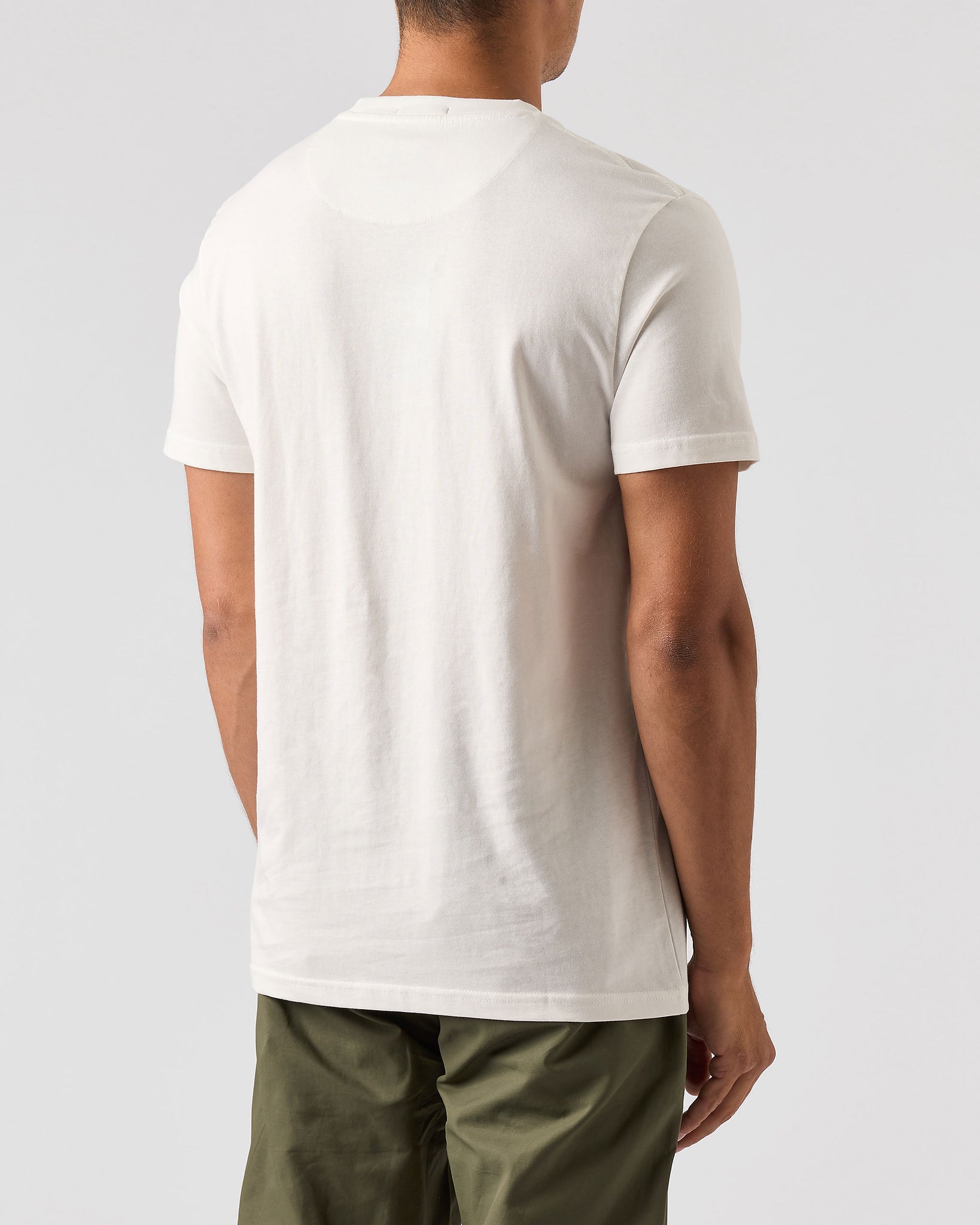 Dygas T-Shirt Winter White/House Check