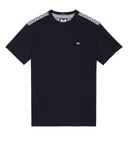 Diaz T-Shirt Navy/Blue House Check
