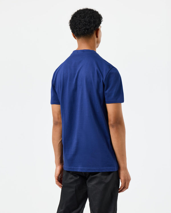 Zapico Prison T-Shirt Bright Navy/Mid House Check