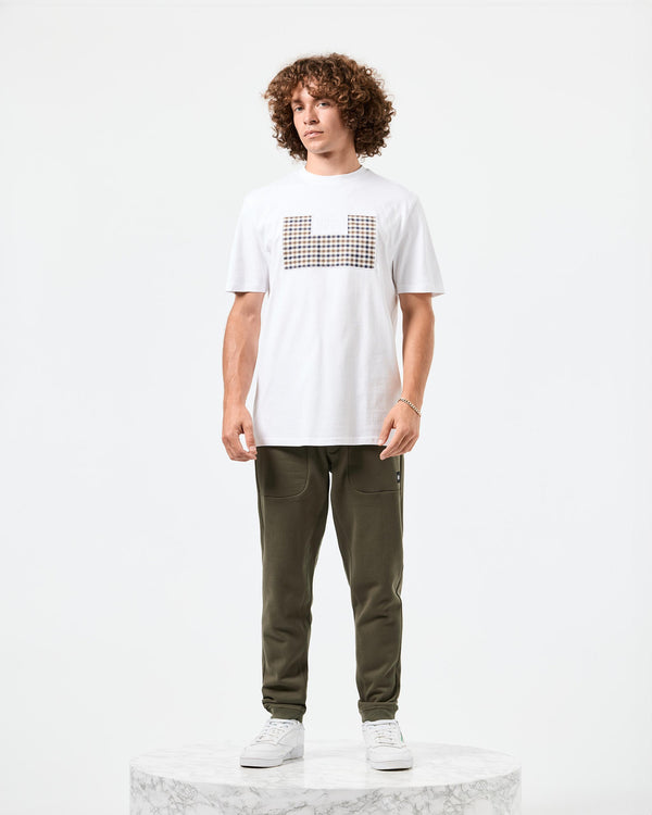 Zapico Prison T-Shirt White/Mid House Check