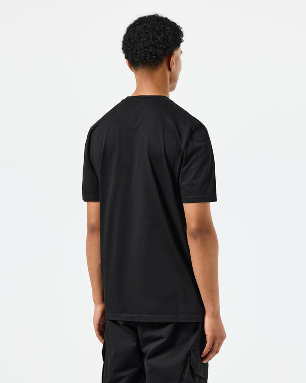 Sutton Pocket T-Shirt Black/Mid House Check