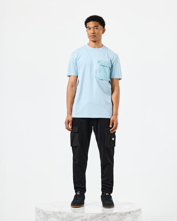 Takaji T-Shirt Arctic Blue