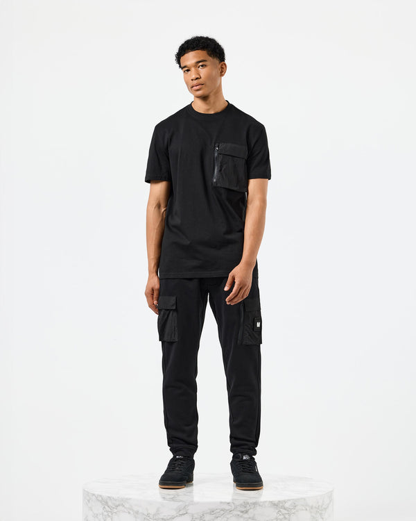 Takaji T-Shirt Black