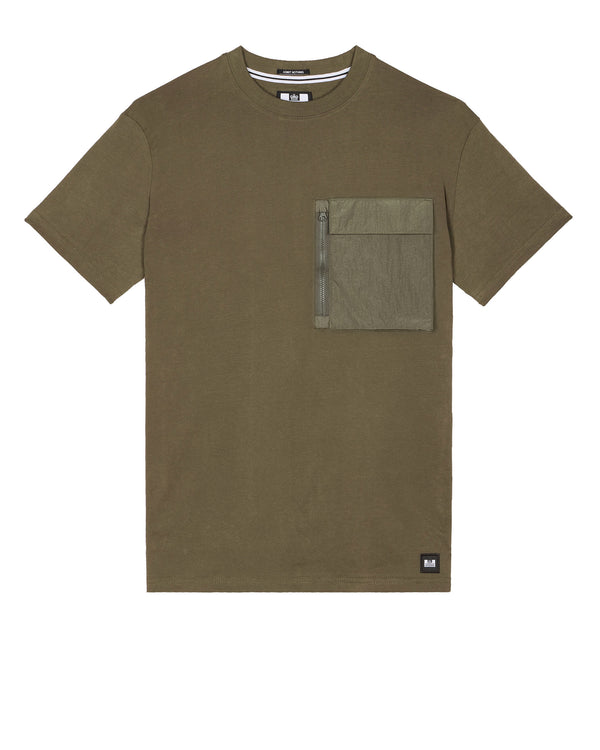 Takaji T-Shirt Castle Green