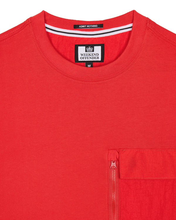 Takaji T-Shirt Cayenne Red