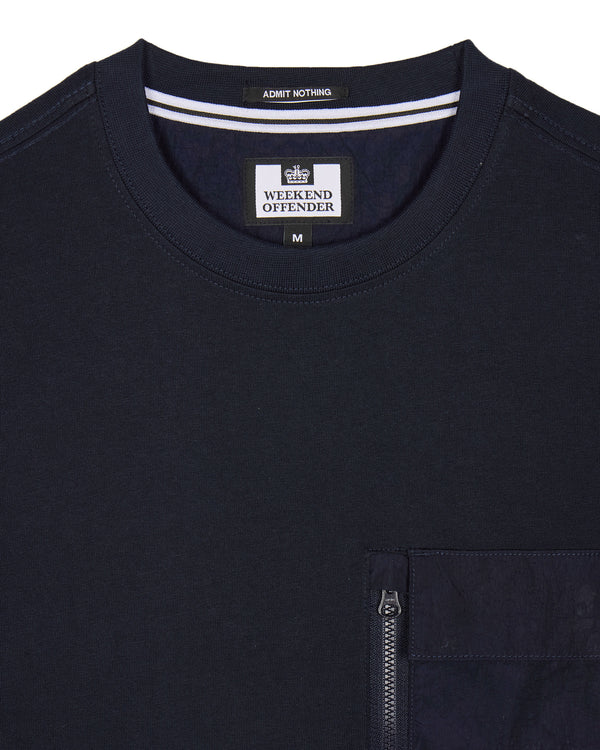 Takaji T-Shirt Navy