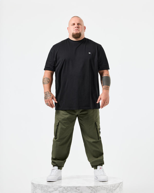 Plus Size - Diaz T-Shirt Black/Mid House Check