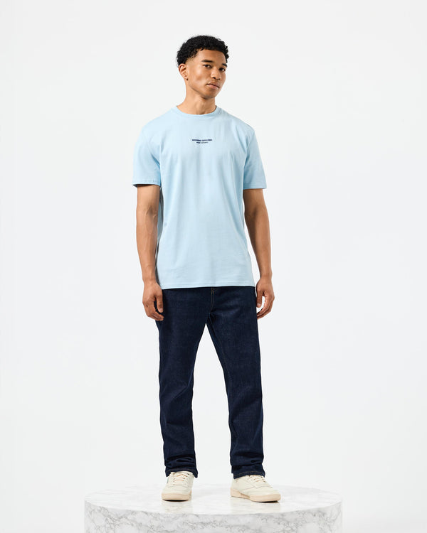 Millergrove T-Shirt Arctic Blue/Bright Navy