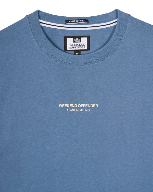 Millergrove T-Shirt Baltic Blue/Ivory