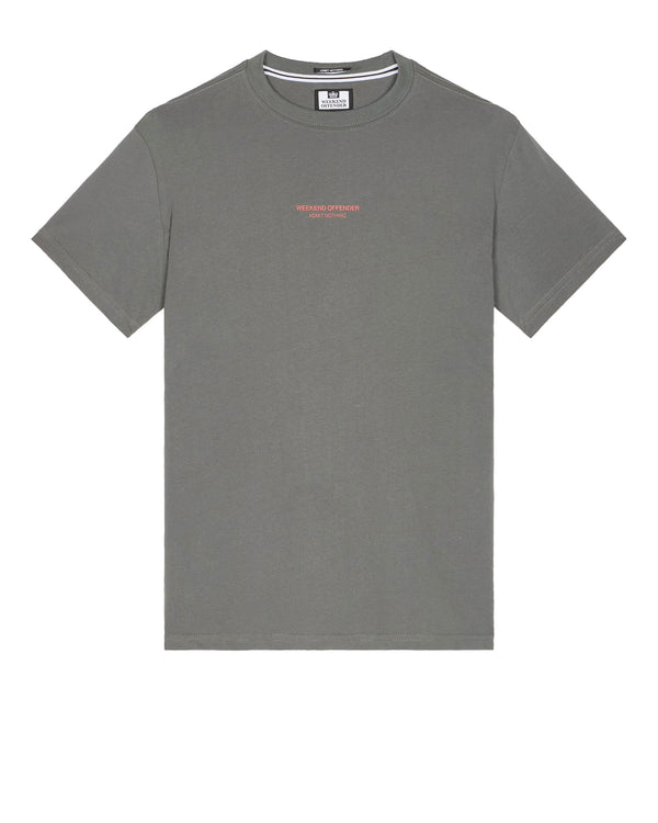 Millergrove T-Shirt Zinc/Cayenne Red