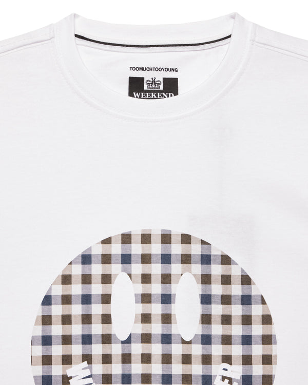 Kids Tambay T-Shirts White/Mid House Check