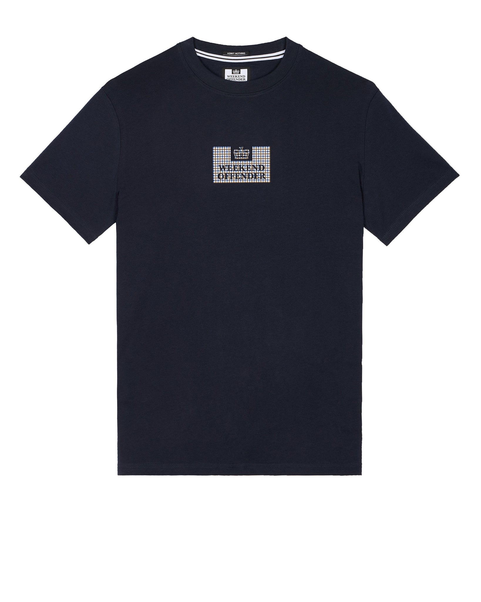 Dygas T-Shirt Navy/House Check