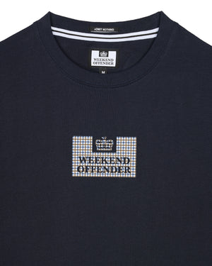 Dygas T-Shirt Navy/House Check