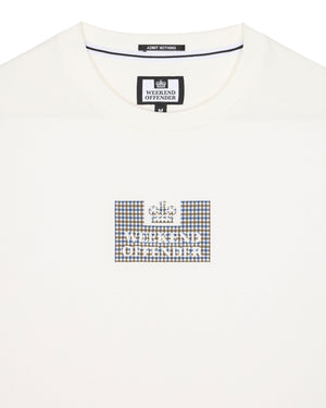 Dygas T-Shirt Winter White/House Check
