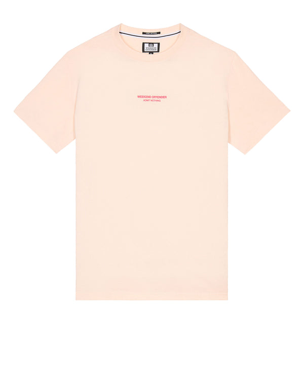 Millergrove T-Shirt Alabaster/Anthurium Pink