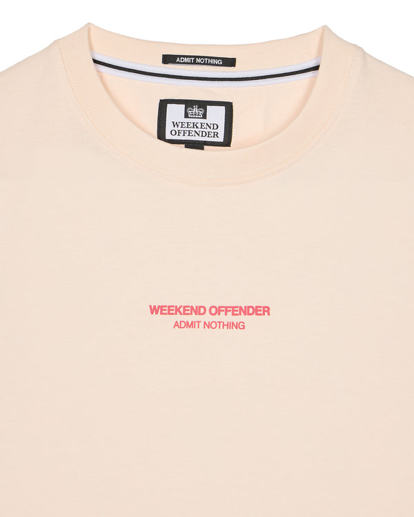 Millergrove T-Shirt Alabaster/Anthurium Pink