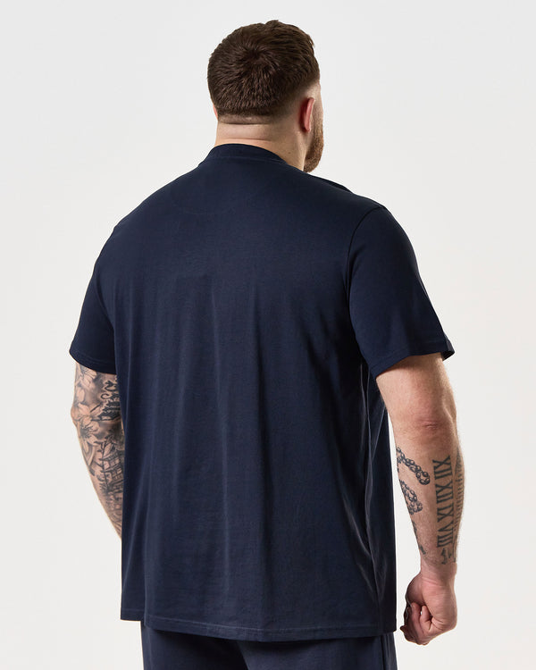 Cannon Beach T-Shirt Navy - Plus Size