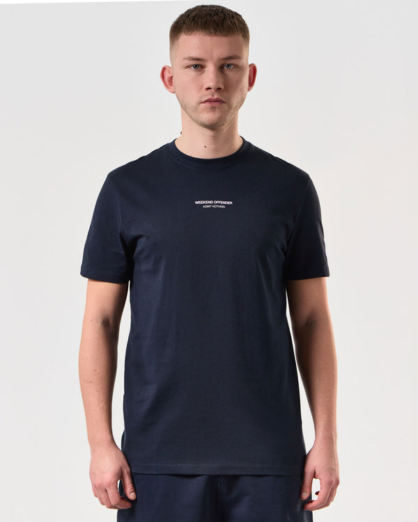 Millergrove T-Shirt Navy/Periwinkle