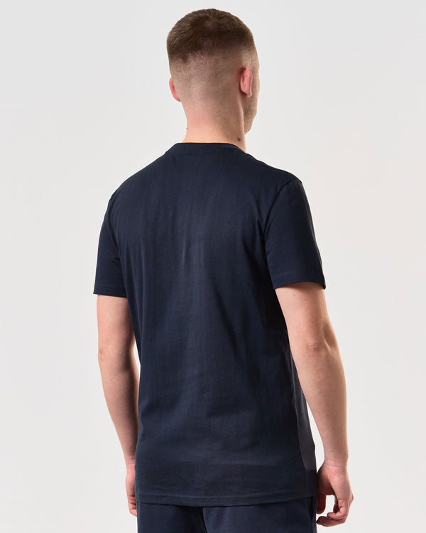 Millergrove marškinėliai Navy/Periwinkle