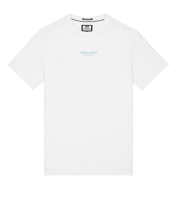 Millergrove T-Shirt White/Saltwater Blue - Plus Size