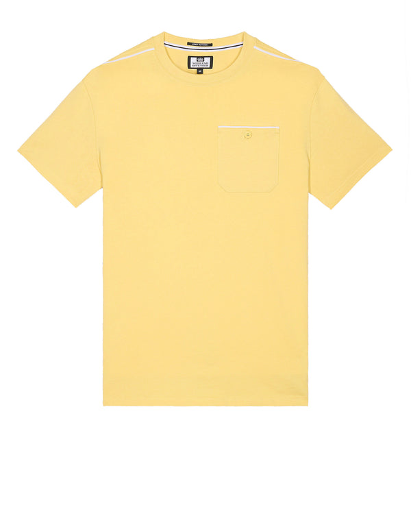 Kea Pocket T-Shirt Butter Yellow