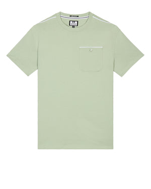 Kea Pocket T-Shirt Pale Moss Green
