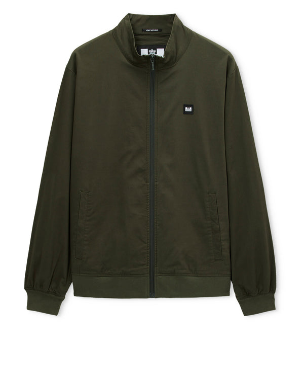 Hemsley Track Top Black Forest Green