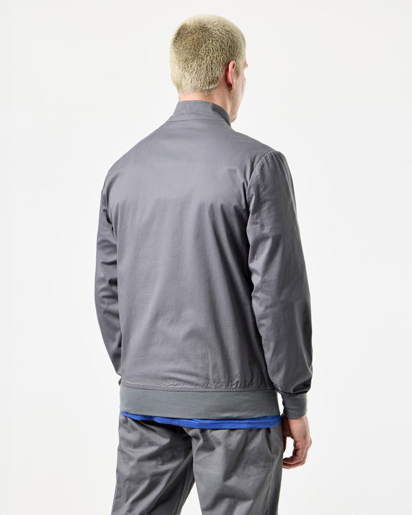 Hemsley Track Top Zinc