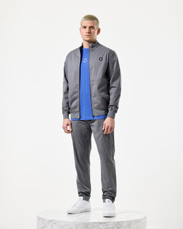 Hemsley Track Top Zinc