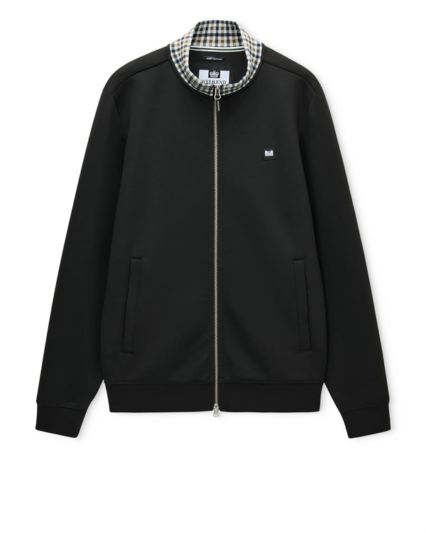 Große Größen – Alameda Trainingsjacke Schwarz