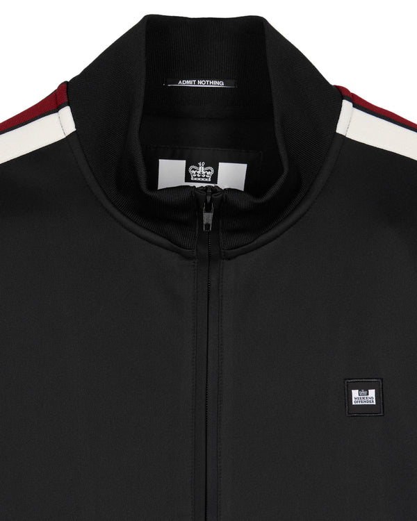 Pawsa Taped Track Top Black
