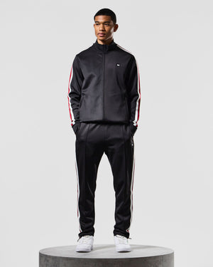 Pawsa Taped Track Top Black