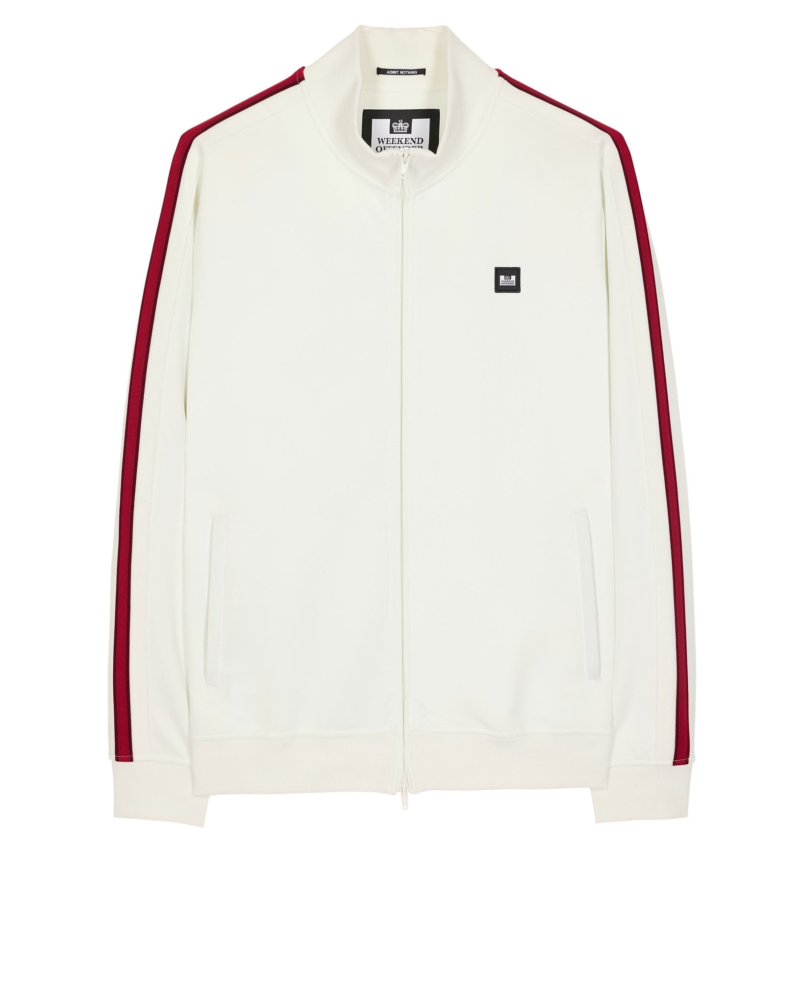 Pawsa Taped Track Top Winter White