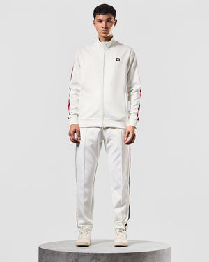 Pawsa Taped Track Top Winter White