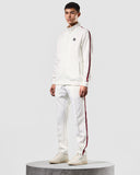 Pawsa Taped Track Top Winter White